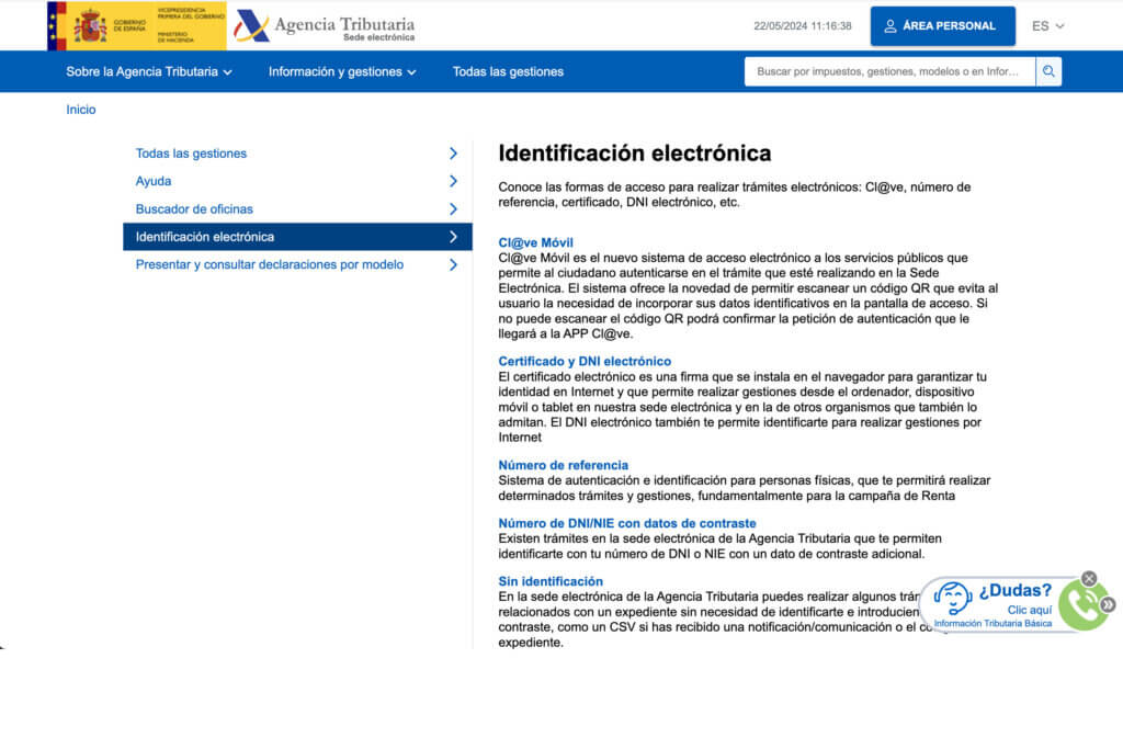 Puedes darte de alta como autónomo a través de la Sede Electrónica de la AEAT con un certificado electrónico o Cl@ve PIN.